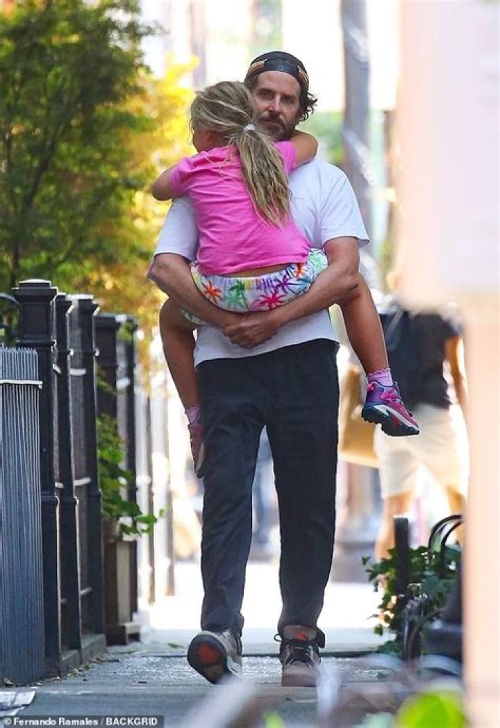 Bradley Cooper’s Daughter Lea, 2, Rides A Scooter While Bonding With Dad In NYC — Pic
