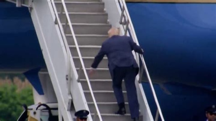 Joe Biden Falling Down On Air Force One Stairs, Explained – Hollywood Life