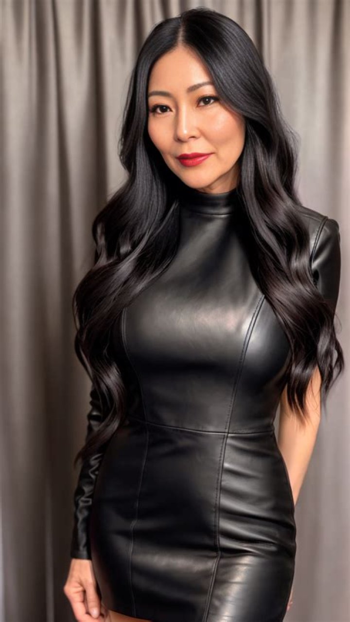 Naya Rivera Flaunts Her Toned Tummy In A Leather Bustier